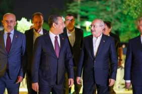 CHP GENEL BAŞKANI ÖZGÜR ÖZEL, KEMAL KILIÇDAROĞLU İLE BİR
