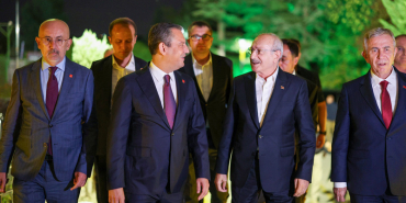 CHP GENEL BAŞKANI ÖZGÜR ÖZEL, KEMAL KILIÇDAROĞLU İLE BİR